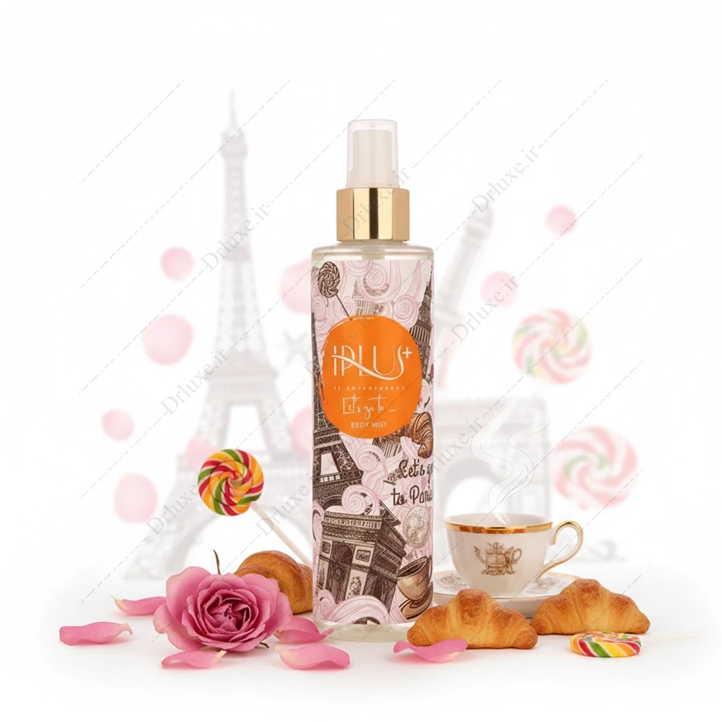 بادی اسپلش زنانه آی پلاس مدل لتس گو تو پاریس